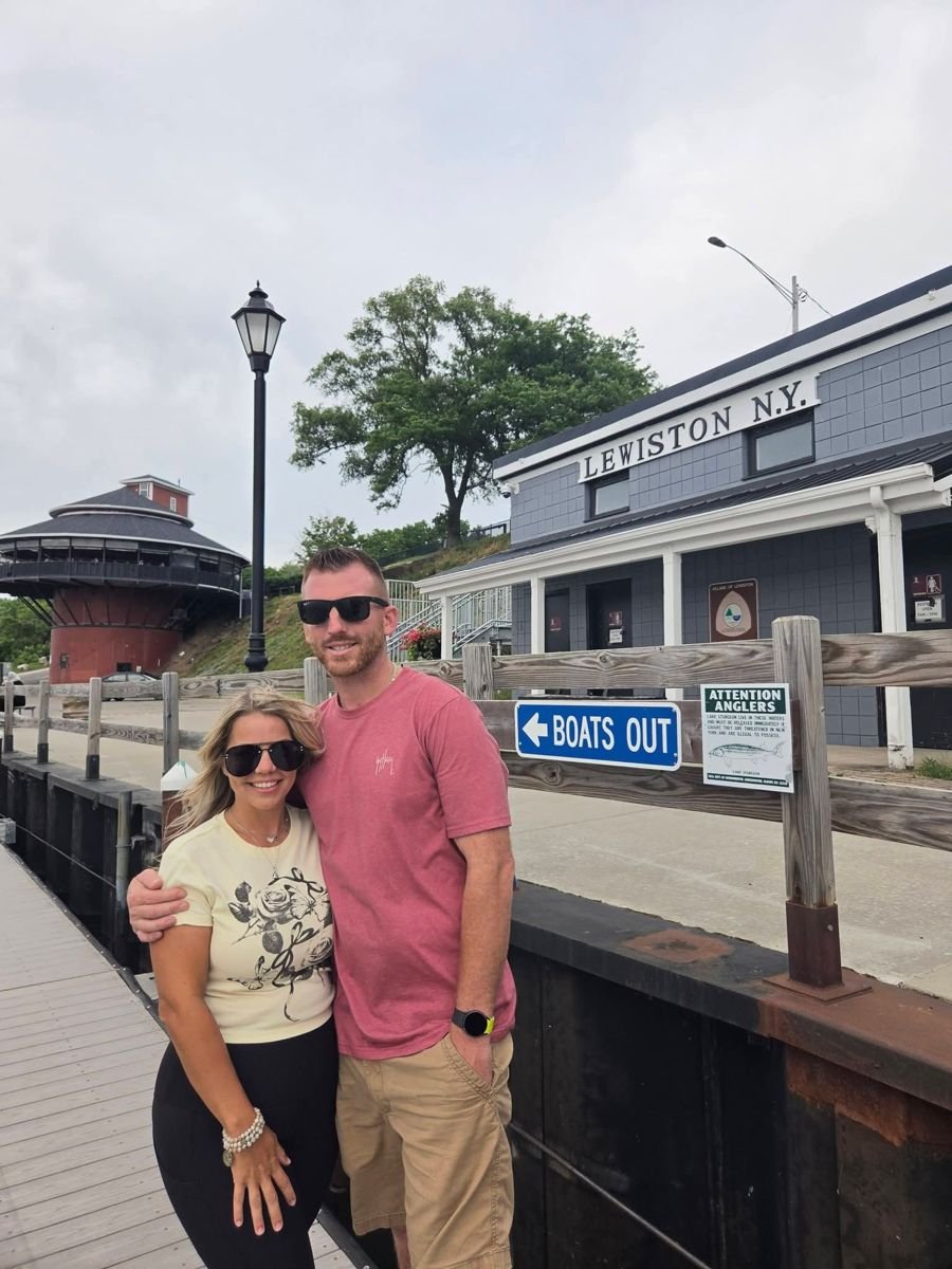 Jake Jeckovich and his wife, owners of Extreme Junk Removal